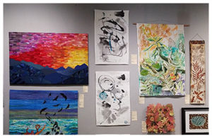 Austin Fiber Artists- Jerry-Artarama-at-Austin-Arts-Fair-2019